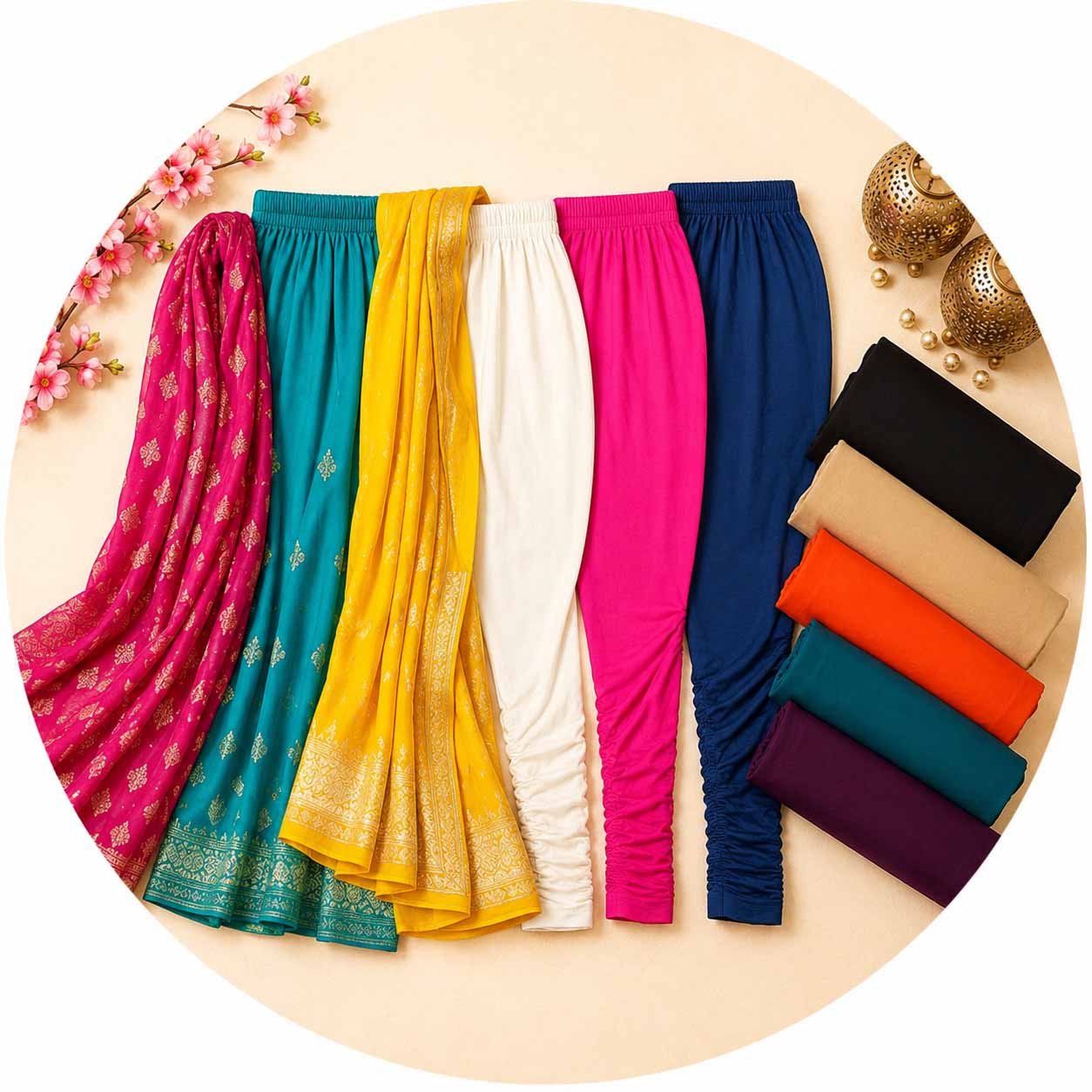 Leggings, Salwars & Churidars